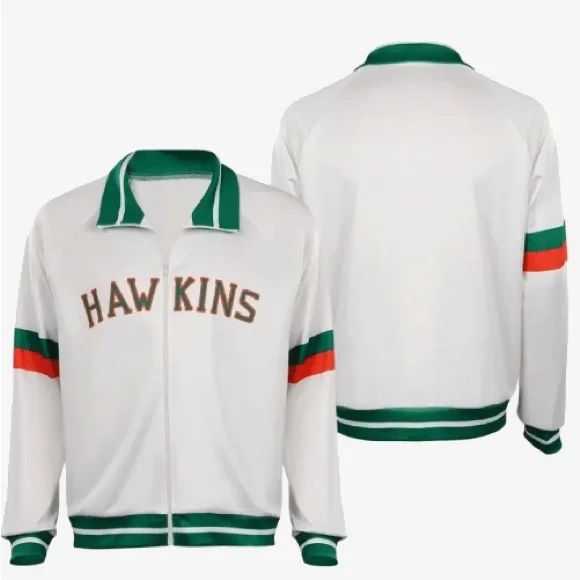Netflix Stranger Things | Official Hawkins School Full Zip Sweater | XL | Rad!! - Picture 1 of 11